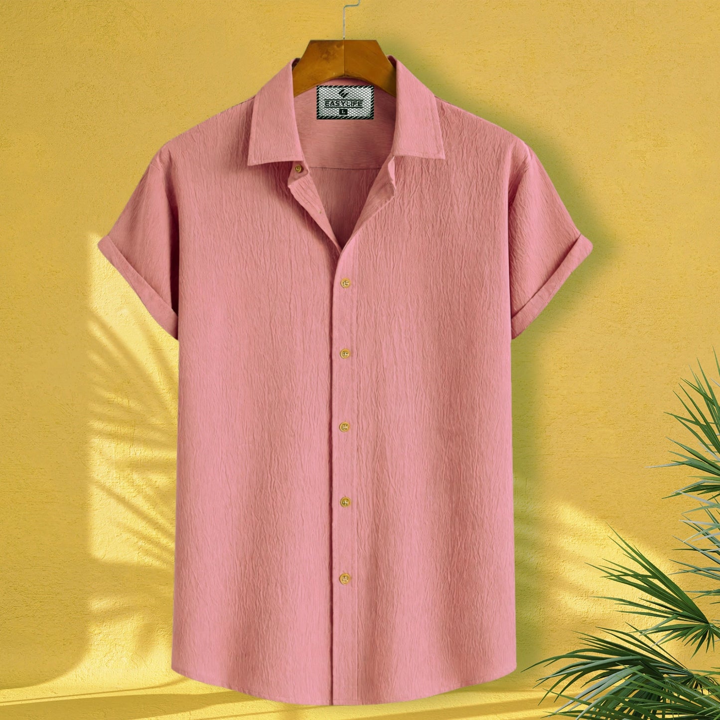 Zafran Half Sleeve Casual Shirt - Onion