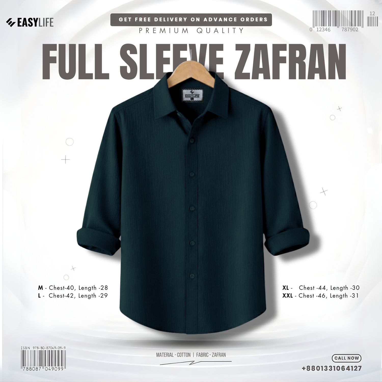 Zafran Full Sleeve Casual Shirt