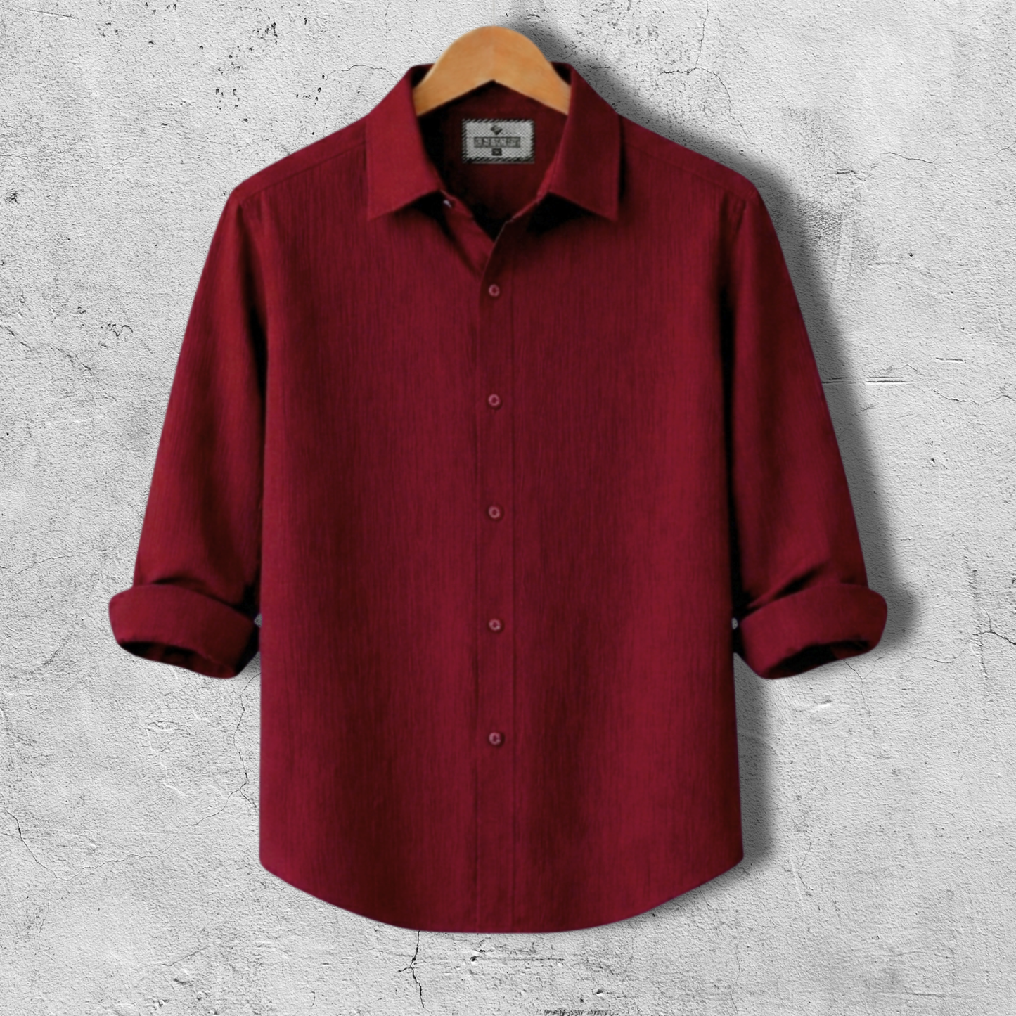 Zafran Full Sleeve Casual Shirt - Marron