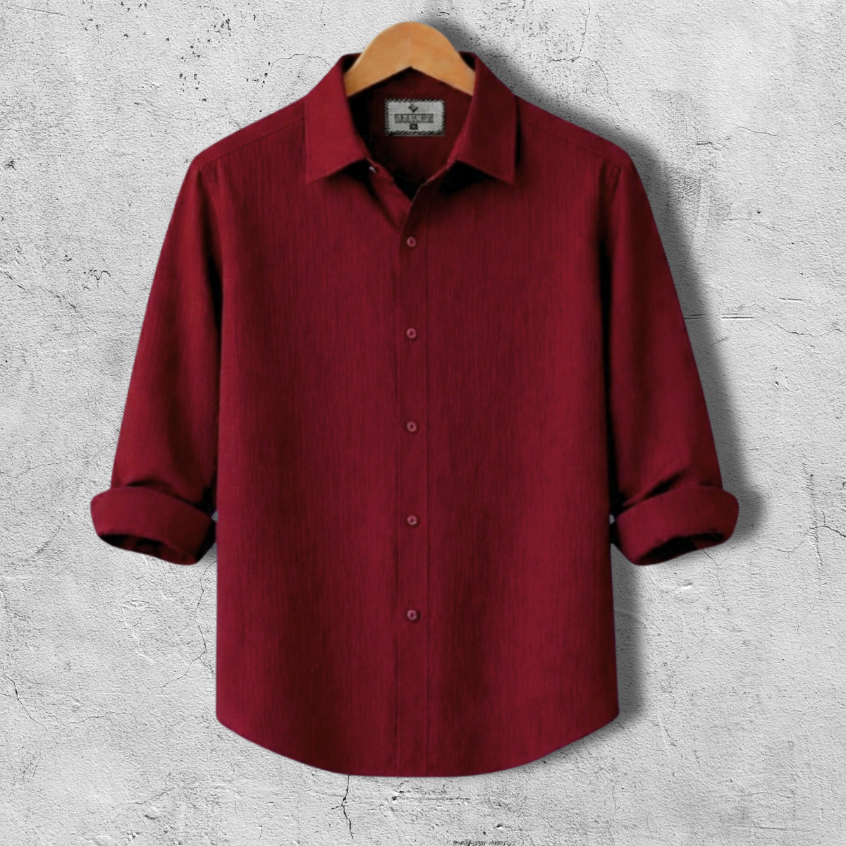 Zafran Full Sleeve Casual Shirt - Marron