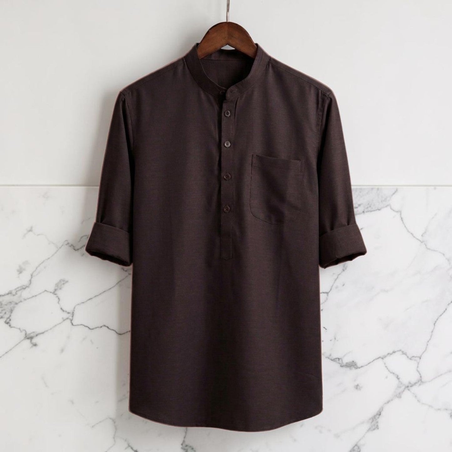 Signature Full Sleeve Katua - Blackish Marron
