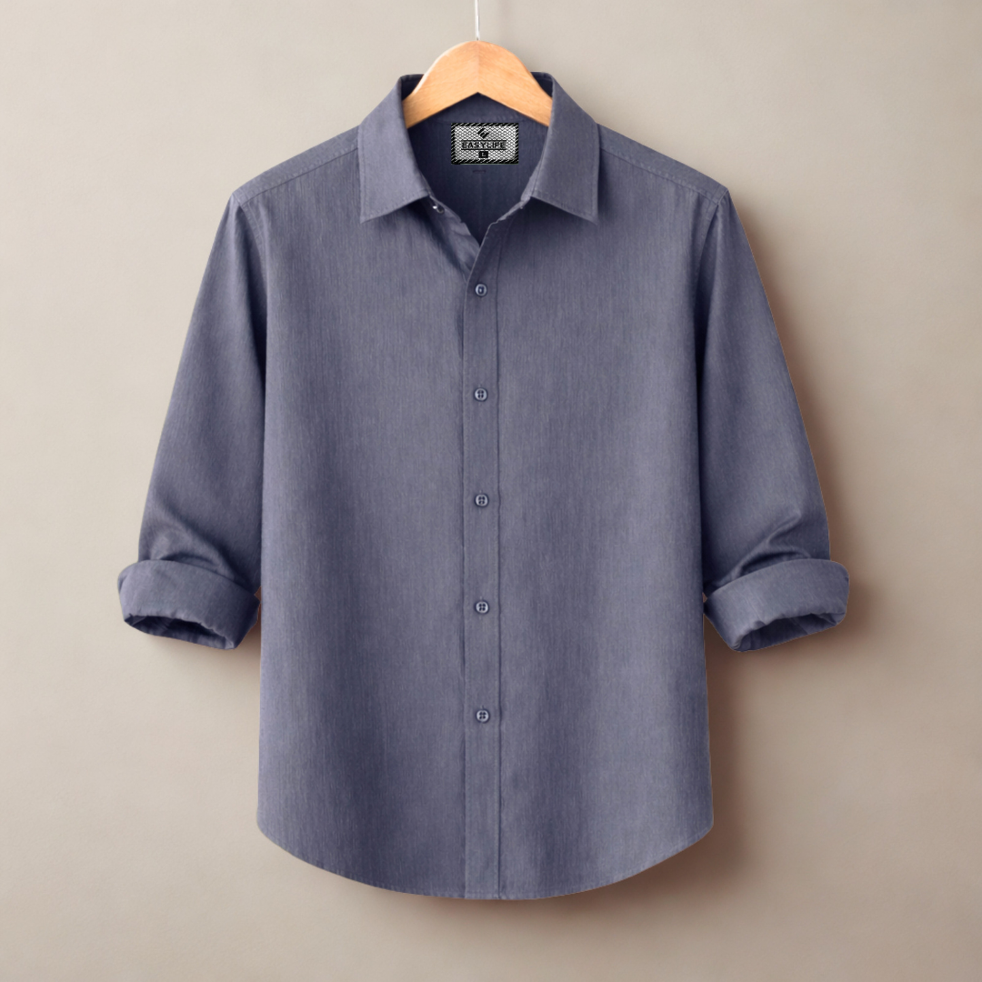 Zafran Full Sleeve Casual Shirt - Ash