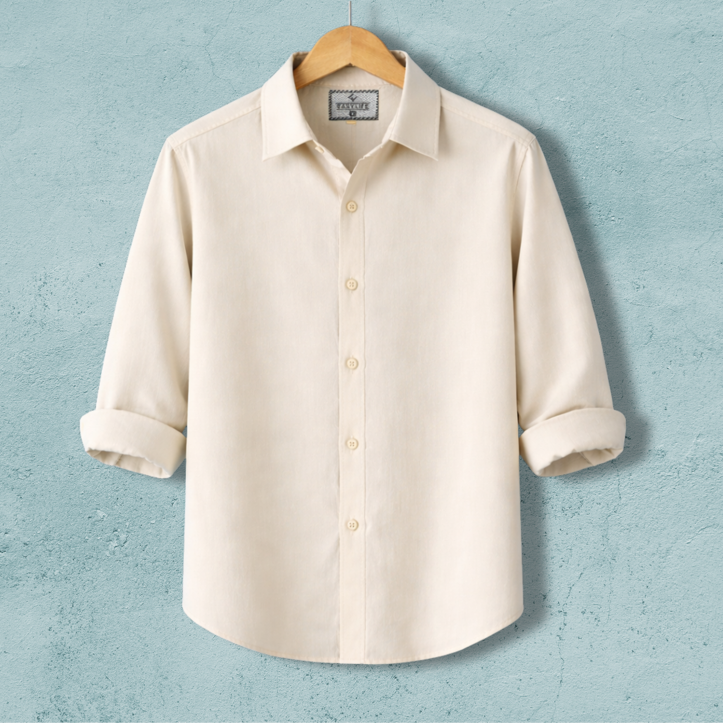 Zafran Full Sleeve Casual Shirt - Cream