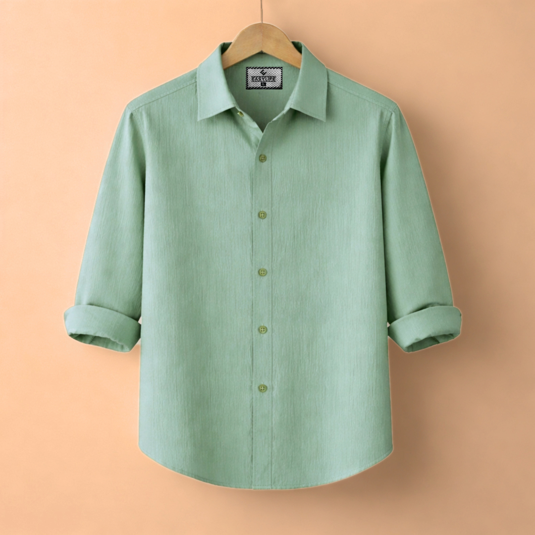 Zafran Full Sleeve Casual Shirt - Lemon